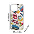 thumbnail image 3 of Funda para teléfono de cuerpo completo para mujer, diseño divertido y divertido, apto para iPhone 15 Pro, 3 of 7