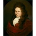 thumbnail image 2 of French School 12x14 Gold Ornate Wood Frame and Double Matted Museum Art Print Titled - Portrait of a Man (Late 17th Century), 2 of 4