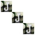 thumbnail image 1 of Qarigey 8cm 26 White Large Letters Alphabet Home Portable Decoration Party Photography Lightweight Wedding Props Ornament Type1 NO1, 1 of 6