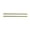 Gold Plated, variant on Evideco Small Flat Cafe Curtain Rod Set of 2, Adjustable, White, 16"-24"