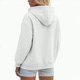 thumbnail image 4 of Towmus 2025 Zip Up Hoodies for Women 2025 Fall Trendy Plus Size Hooded Sweatshirt Full Zip Zipper Athletic Jacket Lightweight Workout Sweatshirts Coats, 4 of 6