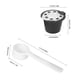 thumbnail image 2 of 3pcs / set cápsula de café reutilizable para Nespreso Machine Set de 3 filtros de café con cuchara y pincel Abanopi 3pcs, 2 of 7