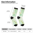 thumbnail image 2 of Fotbe Green And Gold Abstract Marble Calcetas Largas con Estampado para Hombre y Mujer – Calcetas de Compresión Transpirables y Elásticas, Viajar y Uso Diario Talla 5-11, 2 of 6
