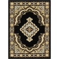 thumbnail image 2 of Well Woven Medallion Black 3'3" x 5' Area Rug Carpet, 2 of 7