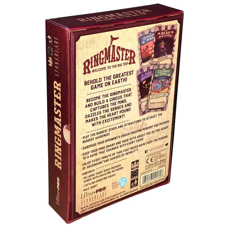 Ultra Pro Ringmaster: Welcome to The Big Top - 2-4 Players