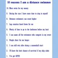 thumbnail image 3 of CafePress - Top Ten Reasons Distance Swim Ash Grey T Shirt - Men's Classic Graphic T-Shirt, 3 of 4