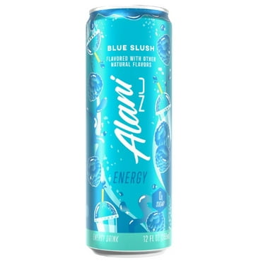 Alani Nu Sugar Free Energy Drink, Blue Slush, 12 fl oz, Can, 200mg Caffeine - 1 Can