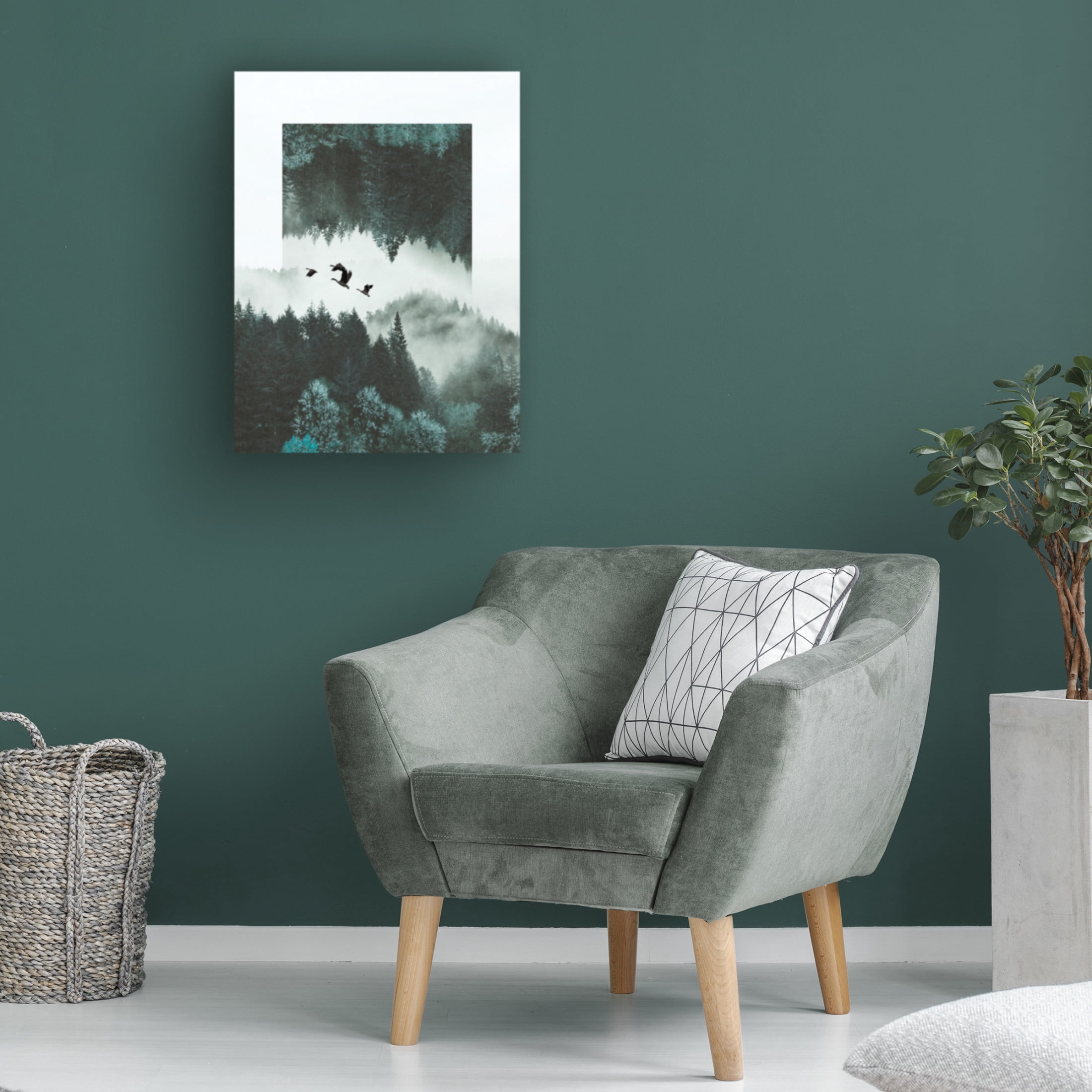Trademark Fine Art Grace Popp Misty Skein I Canvas Wall Art