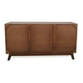 thumbnail image 5 of 6 Drawer Cabinet - Brown Wood Sideboard For Home Office Decor Modern Entryway, 5 of 5