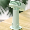 thumbnail image 3 of Advancent Ventilador portátil Motor sin escobillas 2W 1200mAh Funciona con Recargable Verano Mano 3 Engranajes Ventiladores de refrigeración Electrodomésticos Gris Advancent HA064735-03B, 3 of 6
