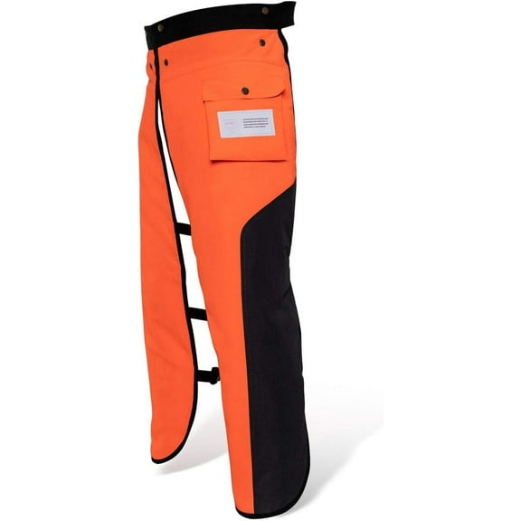 Chainsaw Chaps Apron Wrap 8-layer for Men/Women Loggers Forest Workers Protective Chain Saw Pants Adjustable