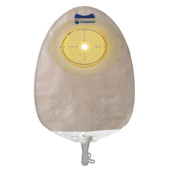 SenSura Urostomy Pouch Drainable 0.375 to 3" Stoma 10.38"L 1pc System Transparent 11809, 10 Ct