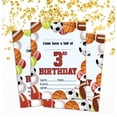 thumbnail image 2 of Darling Souvenir Multicolor Birthday Invitation Card Printable Fill or Write In Blank Invites Party Supplies Pack Of 28 5 x 7 Inches, 2 of 5