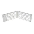 thumbnail image 3 of Folding Pocket-size BT Keyboard Scissor Switch Keyboard Compatible with iOS/Android/Windows Laptops Tablets Cellphones White, 3 of 8