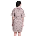 thumbnail image 5 of Moomaya Maternity Summer Clothe Printed Womens Nightgowns Cotton Sleepwear-S-XXL, 5 of 6