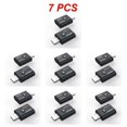 thumbnail image 1 of 1~10PCS 5.0 Bluetooth Audio Receiver Transmitter Adapter AUX 3.5mm Audio 2 IN 1 Wireless Transmitter TR6 For Home Car Music, 1 of 1