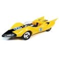 thumbnail image 3 of Shooting Star #9 Yellow and Racer X Figurine "Speed Racer" Anime Series 1/18 Diecast Model Car by Auto World, 3 of 11