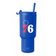 thumbnail image 1 of Vaso Simple Modern con licencia oficial de los NBA 76ers de 900 ml, 1 of 3