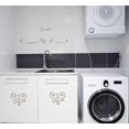 thumbnail image 2 of 5pc Curly Doodle Swirls Wall Art Stickers Vinyl Decals Home Décor Tumbleweed, 2 of 4
