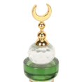 thumbnail image 3 of Dome Mosque Ornament Crystal Muslim Building Figurine Miniature Architectural Decoration for Car Desktop, 3 of 3