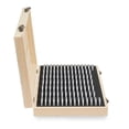 thumbnail image 3 of Luckyn Coin Storage Box with Adjustment Pad 100 Pcs Adjustable Wooden Commemorative, Wooden Coin Box Lockable Universal Coin Storage Box for Coins Collection, 3 of 10