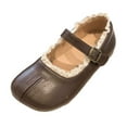thumbnail image 1 of DXOUPM Chaussures Filles Mary Janes École Performance Robe Chaussures Plates Simples Polyvalentes Usage Quotidien, 1 of 3