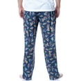 thumbnail image 5 of Voltron Mens' Classic Vintage TV Series '80s Tossed Print Pajama Pants, 5 of 7