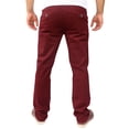 thumbnail image 3 of Pantalón de gabardina stretch John Silver  Corte recto color vino, 3 of 4