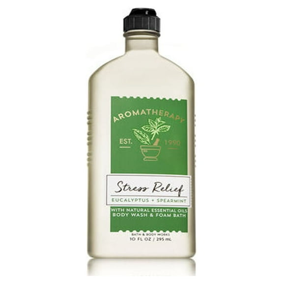 Bath and Body Works Aromatherapy Stress Relief Eucalyptus & Spearmint Body Wash & Foam Bath