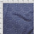 thumbnail image 2 of oneOone Cotton Poplin Twill Royal Blue Fabric Crocodile Ogee & Leaves African Diy Clothing Quilting Fabric Print Fabric By Yard 56 Inch Wide, 2 of 4