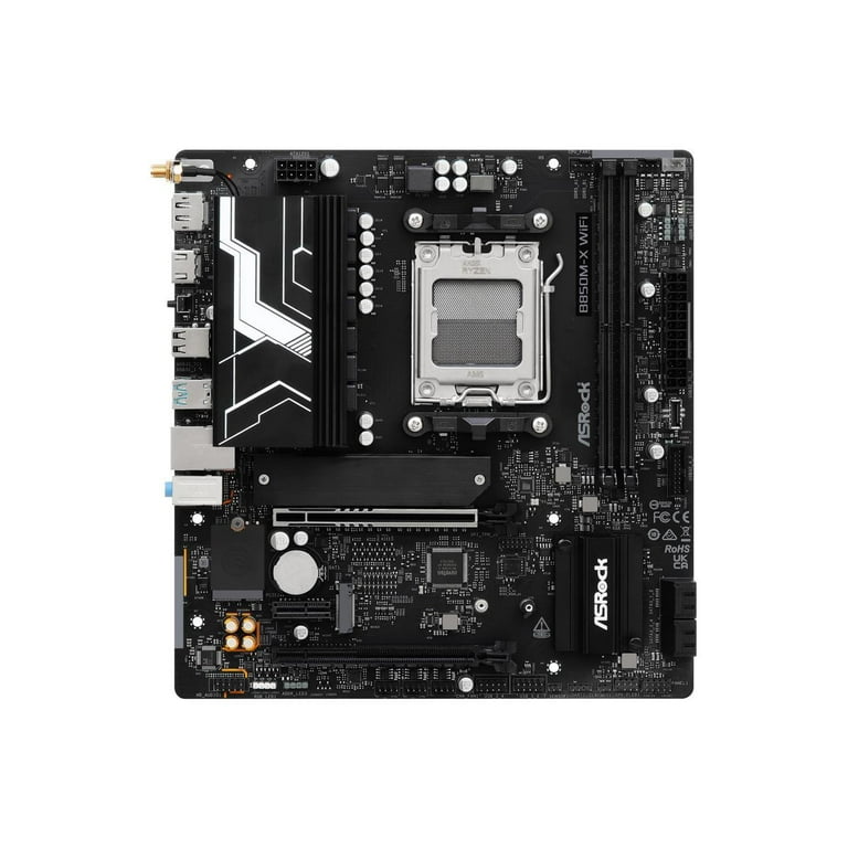 ASRock B850M-X WiFi R2.0 AM5 AMD B850 SATA 6Gb/s USB 3.2 Dual