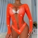 thumbnail image 3 of Body de malla de manga larga con purpurina y diamantes de imitación para mujer, 3 of 5