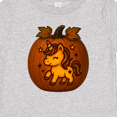 thumbnail image 4 of Inktastic Halloween Unicorn Pumpkin Girls Baby T-Shirt, 4 of 5