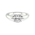 thumbnail image 3 of 2 Carat IGI Certified Cushion Shape Lab Grown Diamond Engagement Ring | 14K White Gold | Arielle Solitaire Lab Diamond Ring | FG-VS1-VS2 Quality Friendly Diamonds, 3 of 5