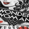thumbnail image 4 of Justice League Blanket, 50"x60" You're The Wonder Woman Everyone Wishes They Had Woven Tapestry Cotton Blend Fringed Throw Blanket, 4 of 6