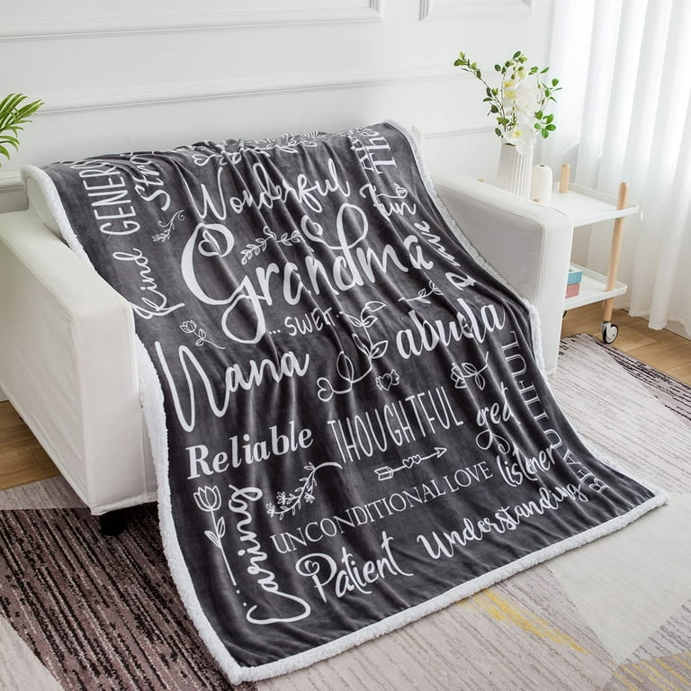 Personalised cosy blanket outlet