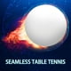 50- Pack Premium Ping-Pong Balle d'Entraînement Avancé Balle Légère Durable Sans Couture Boules Blanc – image 4 sur 9