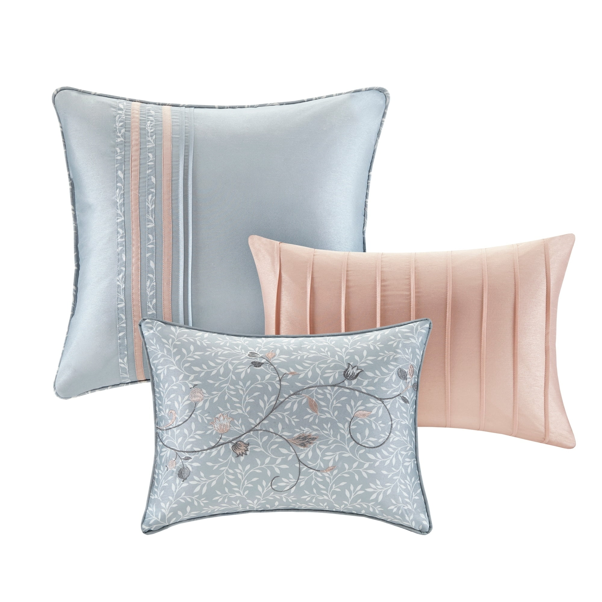 Madison Park Belle Embroidered 7 Piece Comforter Set Walmart Com