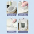 thumbnail image 2 of Bidet Cover,Mat,Waterproof,Toilet Lid Pad,Washable,Toilet Seat Cover,Seat 1C, 2 of 6