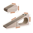thumbnail image 2 of Rascador para gatos PAWZ Road, 2 en 1, grande, 72 cm, corrugado, 2 of 7