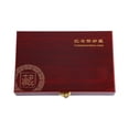 thumbnail image 4 of 150 Pcs Wood Coin Protection Display Box Storage Case Holder Round Box Commemorative Collection Box, 4 of 8