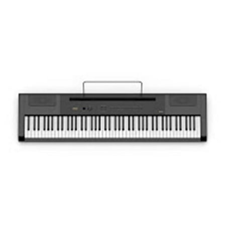 Digital Piano (Black) with 16 dynamic voices and weighted hammer