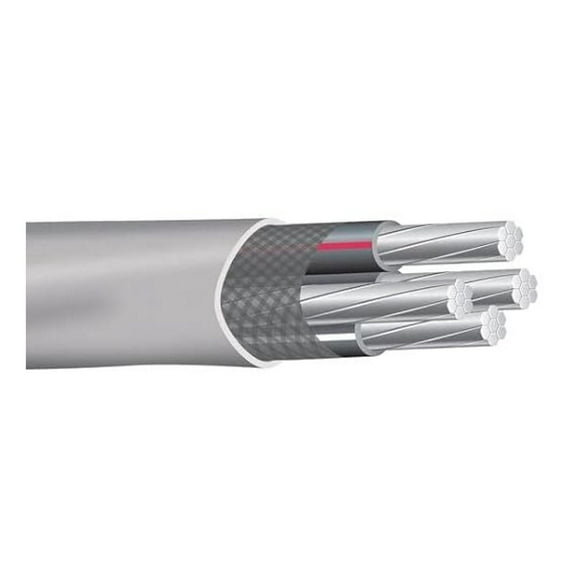 4-4-4-6 SER Aluminum Service Entrance Cable (25FT Cut)