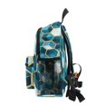 thumbnail image 4 of FORMRS School Backpack with Front Zippered Pocket 12" Elementary Student Travel Daypack, Light Blue Geometric Pattern, 4 of 6