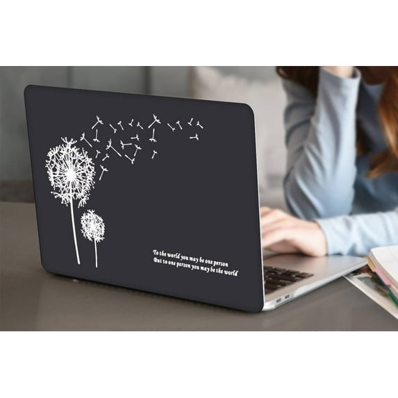 Hard Case Cover Only Compatible Newest MacBook Pro 15"( Touch Bar, 2019-2016) Cable Tie Model A1707/A1990 Flowers 186_1