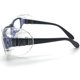 thumbnail image 2 of 16 Pares de Anteojos de Seguridad Protectores Laterales, Deslizamiento En Protector Lateral Transparente para Gafas de Seguridad-Se Adapta A la Mayoría de Los Anteojos (M-L), 2 of 5