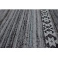 thumbnail image 5 of Multicolored Geometric Stripes 2X3 Hand-Tufted Modern Rug, 5 of 11