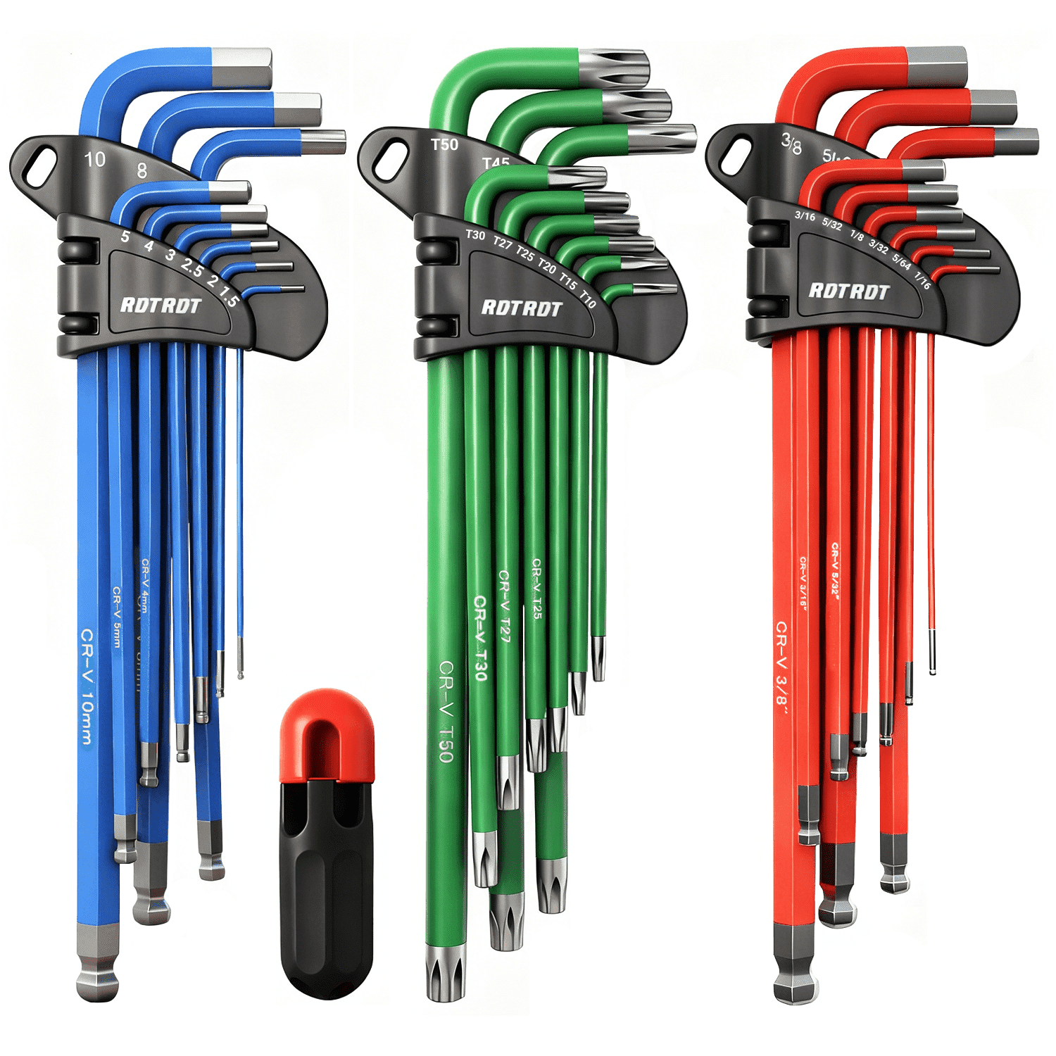 Titan Tools 12715 Extra-Long Arm Tamper Resistant Star Key Set