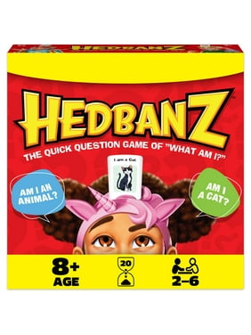 Hedbanz Picture Guessing Board Game New Edition, for Families and Kids Ages 8 and up