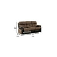 thumbnail image 5 of Hadley I Sofa Contemporary Style, Brown & Espresso Finish, 5 of 5